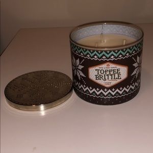 Bath and Body Works Toffee Brittle Candle